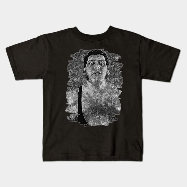 Andre The Giant \\ Brush Art Kids T-Shirt by Nana On Here